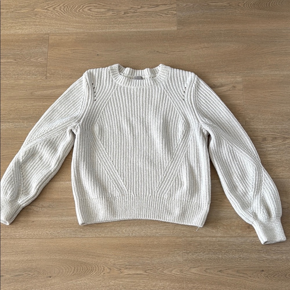 H&M Sweater Knit CrewNeck Womens L Top - Picture 2 of 7